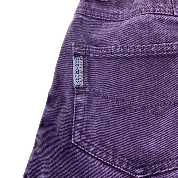 Vintage Union Bay Juniors Mom Jeans Tag Size 5 (23x27.5) Purple 90's Y2K - Picture 5 of 9
